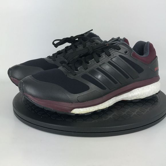 Adidas Supernova Glide Boost Black Running Shoes B33614 Women's Size 8.5 - Picture 1 of 12